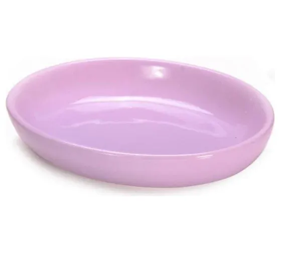 Мыльница керамика лиловый глянец CE2117GA-SD [12998]