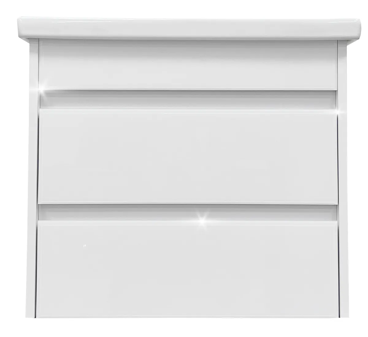 Тумба Зефир для умывальника COMO 60 2 ящ. подвесная GRADEONIKA