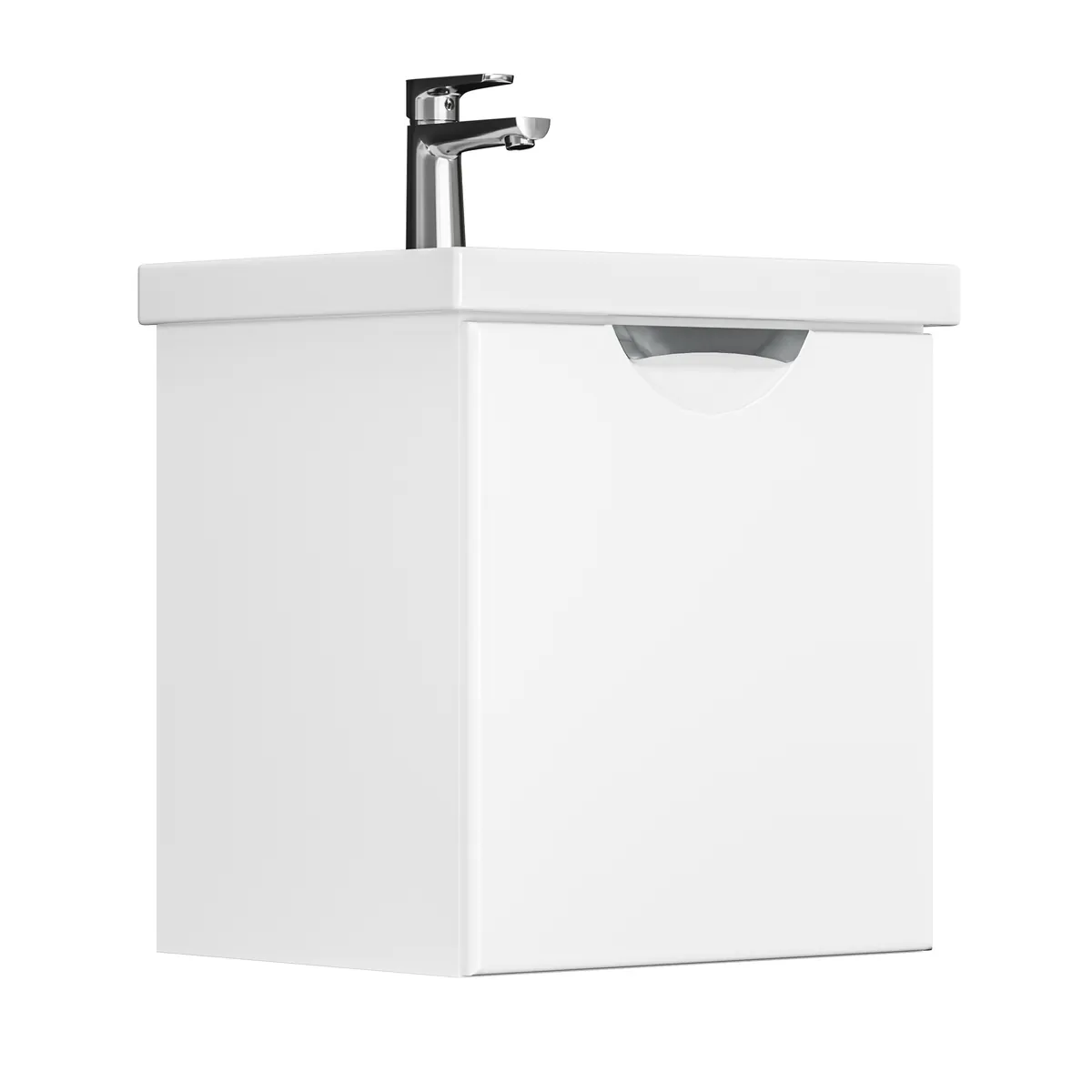 Тумба Аура для умывальника COMO 50 подвесная GRADEONIKA