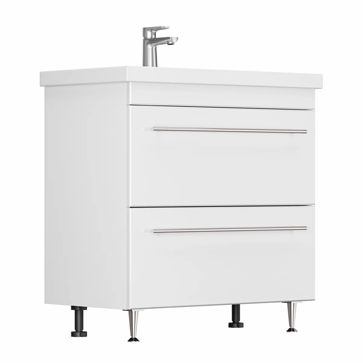 Тумба Орфей для умывальника COMO 80 (2 ящика) GRADEONIKA