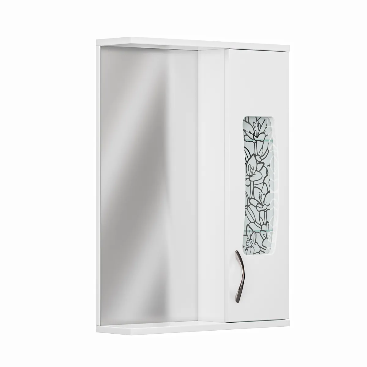 Шкаф зеркальный Муза 500 прав. GRADEONIKA