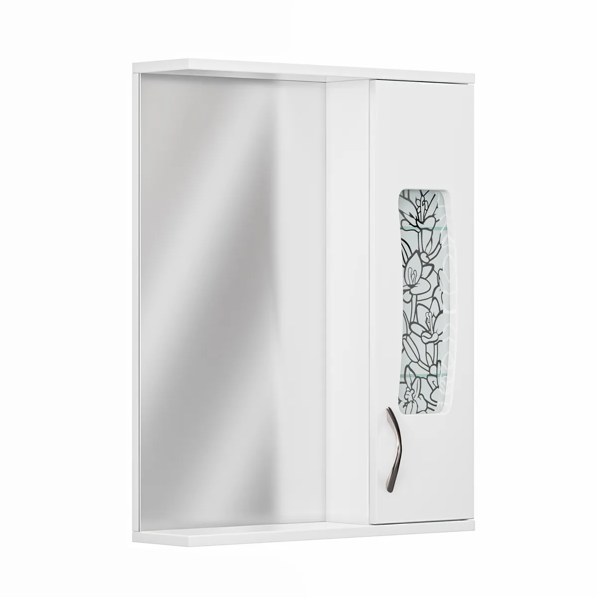 Шкаф зеркальный Муза 550 прав. GRADEONIKA