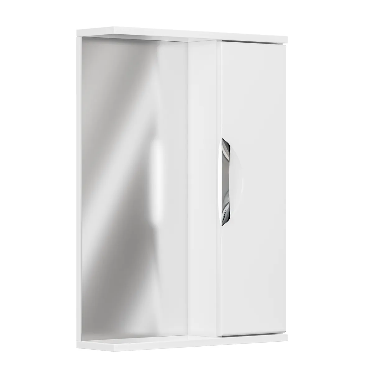 Шкаф зеркальный Аура 500 прав. GRADEONIKA