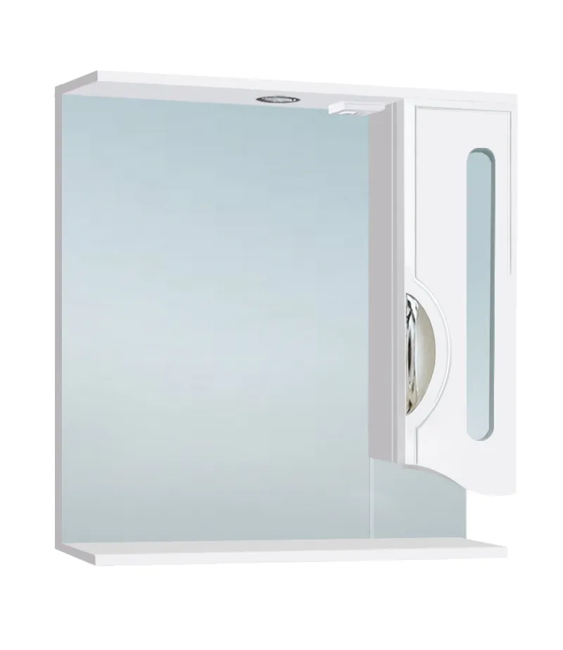 Шкаф зеркальный Селена 600 с подсветкой, лев. GRADEONIKA