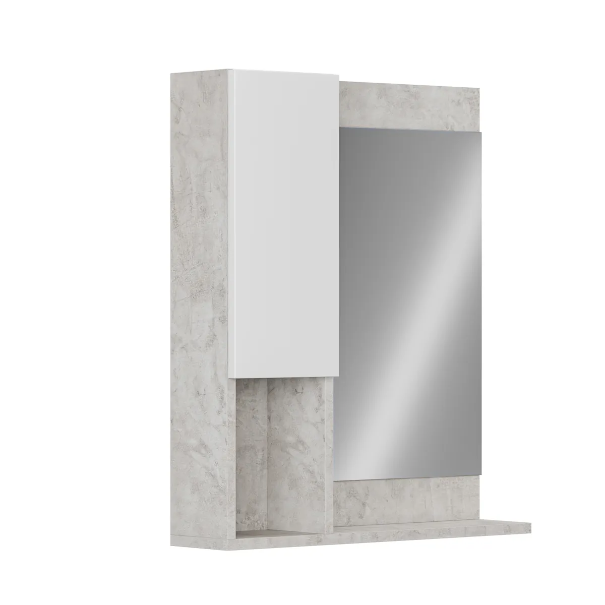 Шкаф зеркальный Феникс 600 слейт GRADEONIKA