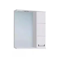 Шкаф зеркальный Афина 500 прав. GRADEONIKA