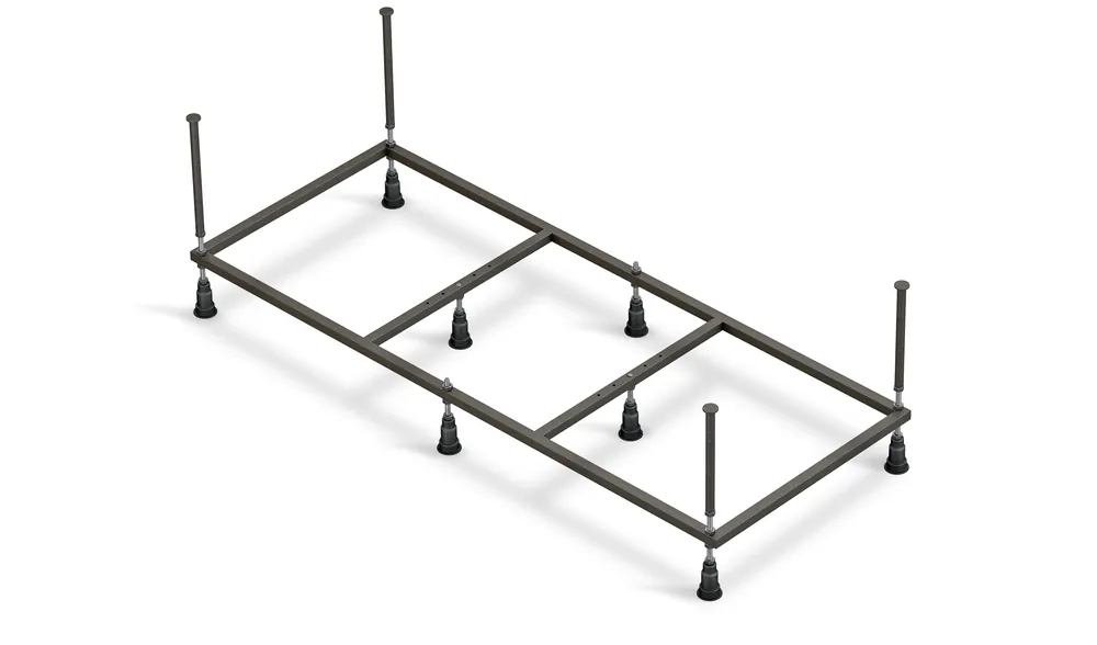 Каркас для акриловой ванны Cersanit MITO RED 170x70 (1610x610x540-630 мм)
