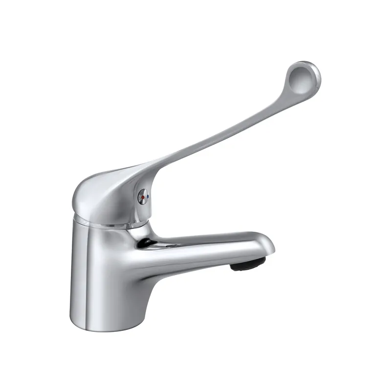 Смеситель хирургический для умывальника, на гайке, локтевой, одноручный Славен СЛ-ОД-Х10