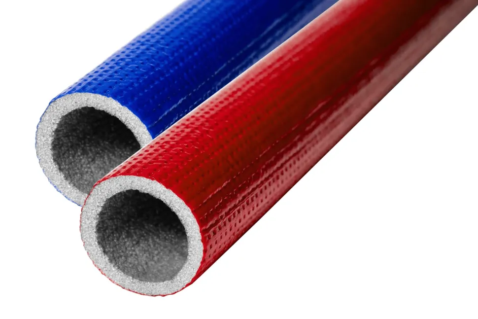 Изоляция  28х 9 мм Steinoflex 400 с полимерным покрытием (синяя)