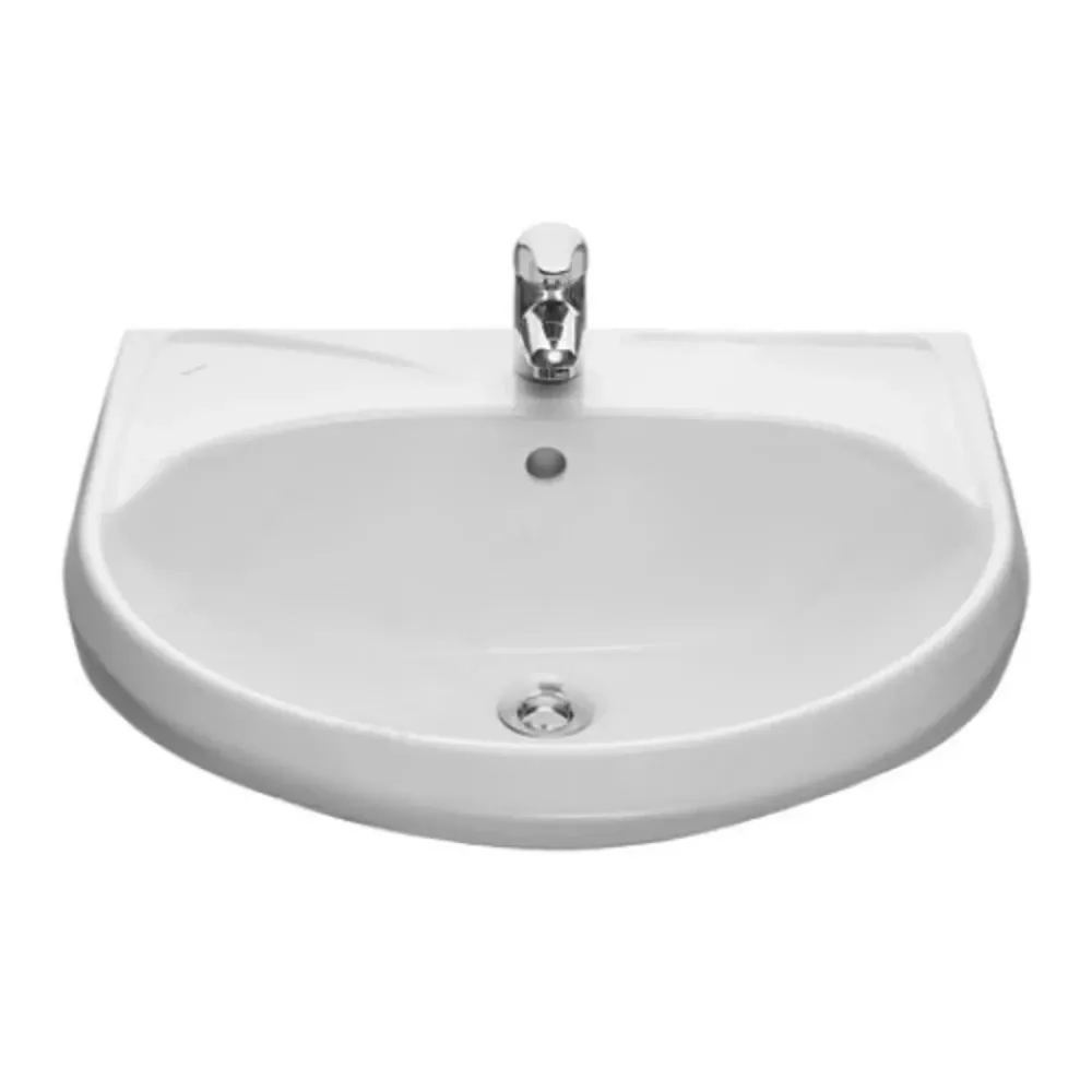 Умывальник Santeri Вест (575x470x214 мм, белый, с переливом)