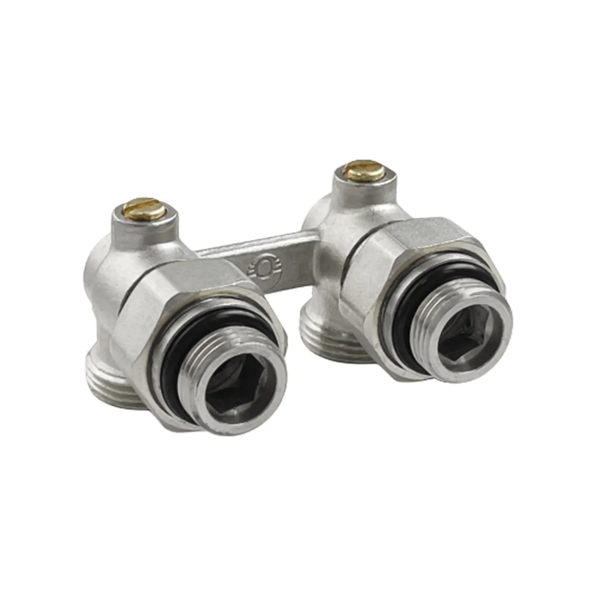 Клапан радиат. H-образный для нижн. подкл. евроконус угловой Ду 20 Valfex  VF.345.02.034.012