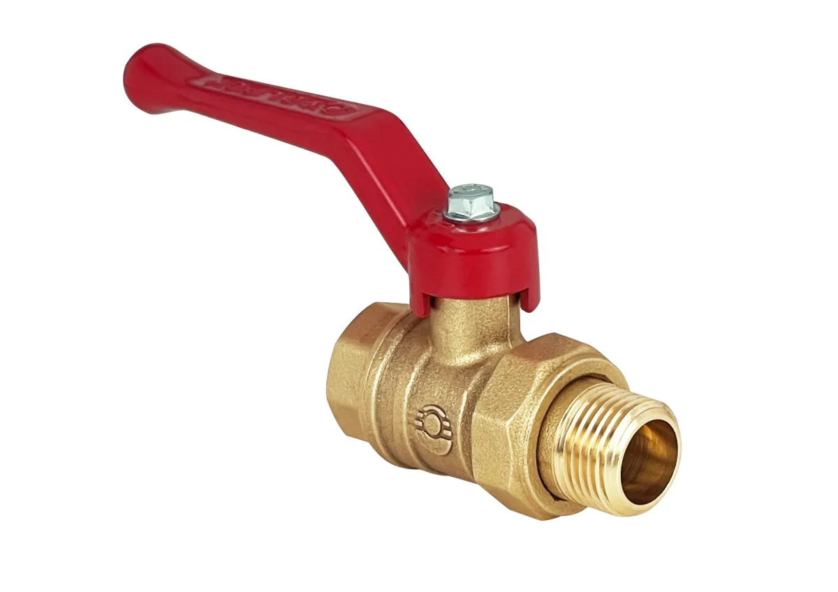 Кран шаровой СО СГОНОМ Ду 32 вн.-нар. ручка латунь Valfex VF.225.LR1.114.N/P59