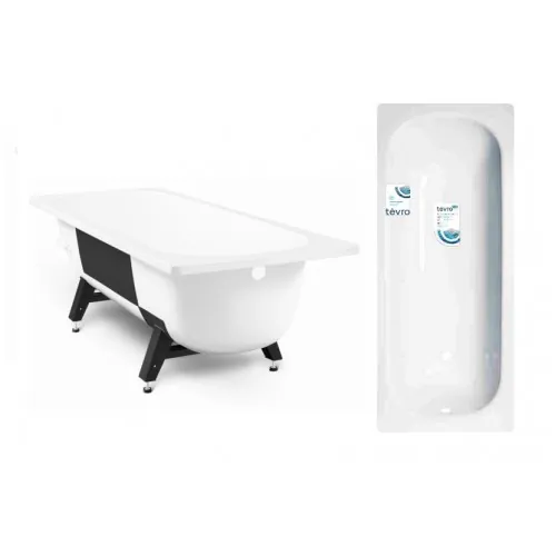 Ванна стальная эмалированная Tevro 1500х700х400 (ВИЗ) T-52902