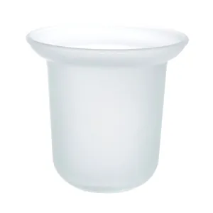 Стакан для ерша сантехнического (белый) матовый [103169] thumbnail