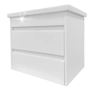 Тумба Зефир для умывальника COMO 60 2 ящ. подвесная GRADEONIKA thumbnail