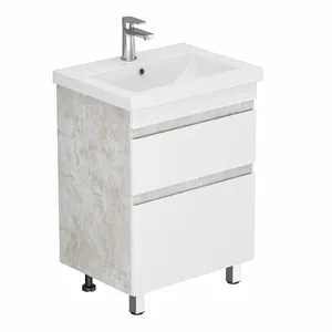 Тумба Кассандра для умывальника COMO 60 (слейт) (2 ящика) GRADEONIKA thumbnail