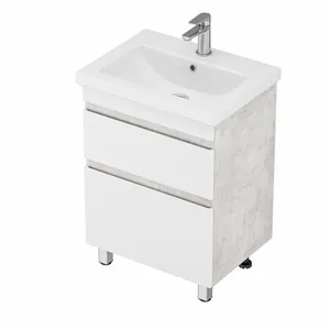 Тумба Кассандра для умывальника COMO 60 (слейт) (2 ящика) GRADEONIKA thumbnail