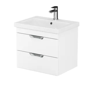 Тумба Аура для умывальника COMO 60 (2 ящика) подвесная GRADEONIKA thumbnail