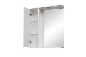 Шкаф зеркальный Спарта 600 с подсветкой, лев. GRADEONIKA thumbnail