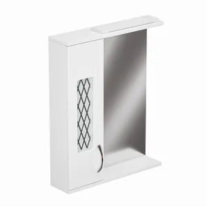 Шкаф зеркальный Артемида 550 с подсветкой, лев. GRADEONIKA thumbnail