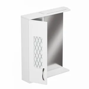 Шкаф зеркальный Артемида 550 с подсветкой, лев. GRADEONIKA thumbnail