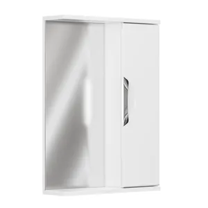 Шкаф зеркальный Аура 500 прав. GRADEONIKA