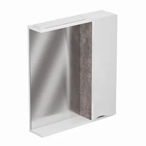 Шкаф зеркальный Афродита 60 с подсветкой цемент, правый GRADEONIKA thumbnail