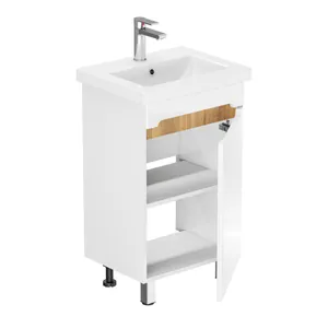 Тумба Сириус для умывальника COMO 50 дуб сонома GRADEONIKA thumbnail