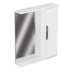 Шкаф зеркальный Аура 600 с подсветкой, прав. GRADEONIKA thumbnail