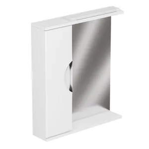 Шкаф зеркальный Аура 600 с подсветкой, левый GRADEONIKA thumbnail