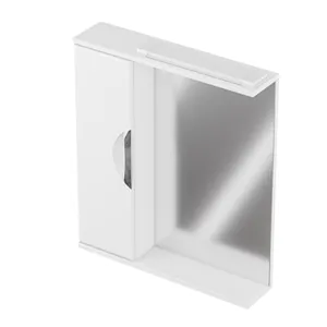 Шкаф зеркальный Аура 600 с подсветкой, левый GRADEONIKA thumbnail