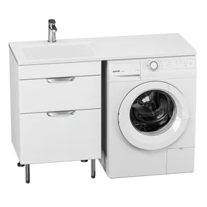 Тумба Аура для умывальника Марсал/Даллас 120 (2 ящика, универсальная) GRADEONIKA thumbnail