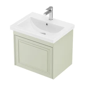 Тумба Эллада для умывальника СОМO 60 фисташка 2 ящ. с шар. нап., push-to-open GRADEONIKA thumbnail