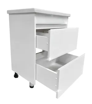 Тумба Зефир для умывальника COMO 60 2 ящ. белая GRADEONIKA thumbnail