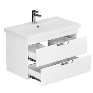 Тумба Аура для умывальника COMO 80 2 ящ. подвесная GRADEONIKA thumbnail