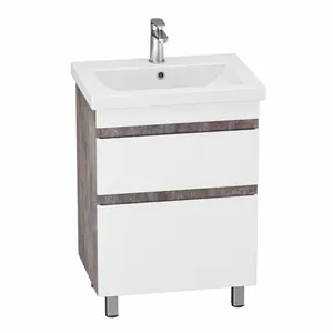 Тумба Кассандра для умывальника COMO 60 (цемент) (2 ящика) GRADEONIKA thumbnail