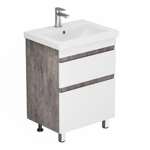 Тумба Кассандра для умывальника COMO 60 (цемент) (2 ящика) GRADEONIKA thumbnail