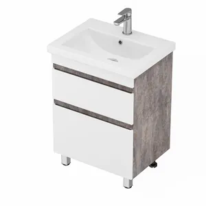 Тумба Кассандра для умывальника COMO 60 (цемент) (2 ящика) GRADEONIKA thumbnail