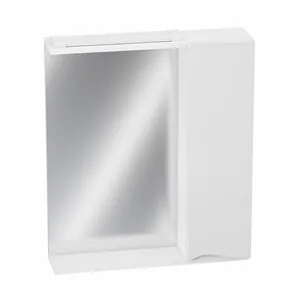 Шкаф зеркальный Афродита 600 с подсветкой, правый GRADEONIKA thumbnail