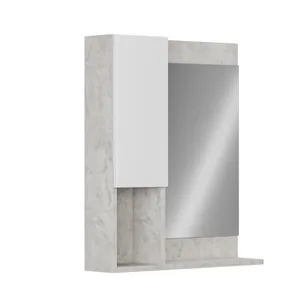 Шкаф зеркальный Феникс 600 слейт GRADEONIKA thumbnail