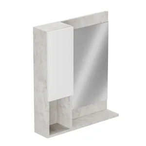 Шкаф зеркальный Феникс 600 слейт GRADEONIKA thumbnail