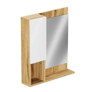 Шкаф зеркальный Феникс 600 дуб вотан GRADEONIKA thumbnail