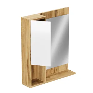 Шкаф зеркальный Феникс 600 дуб вотан GRADEONIKA thumbnail