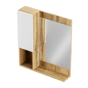 Шкаф зеркальный Феникс 600 дуб вотан GRADEONIKA thumbnail