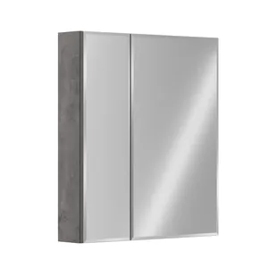 Шкаф зеркальный Пегас 600 бетон темный GRADEONIKA thumbnail