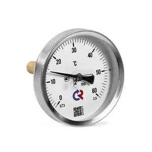 Термометр БТ-31 D 63 с осевым подключением, G1/2, L= 64, 0...120 (класс точности 2,5) (Росма) thumbnail