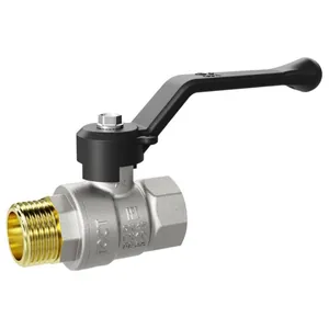 Кран шаровой Ду 40 ВН.-НАР. ручка LD Pride 47.40.В-Н.Р