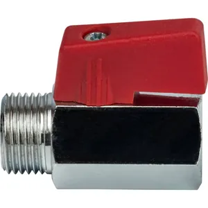 Кран для подкл. быт. приборов шаровой Ду 15 ВН.-НАР. мини Valfex VF.331.NB.012 thumbnail