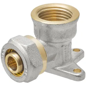 Водорозетка D 16х1/2 обжим. Valfex VF.354.N.016012