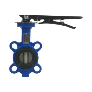 Затвор поворотный Ду  50 Ру 16 с диском из чугуна